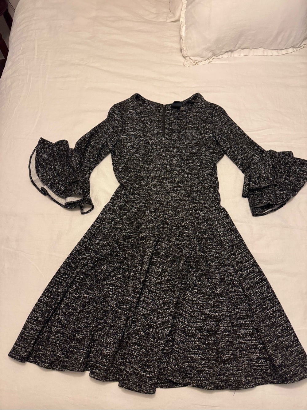 Bell sleeve dress